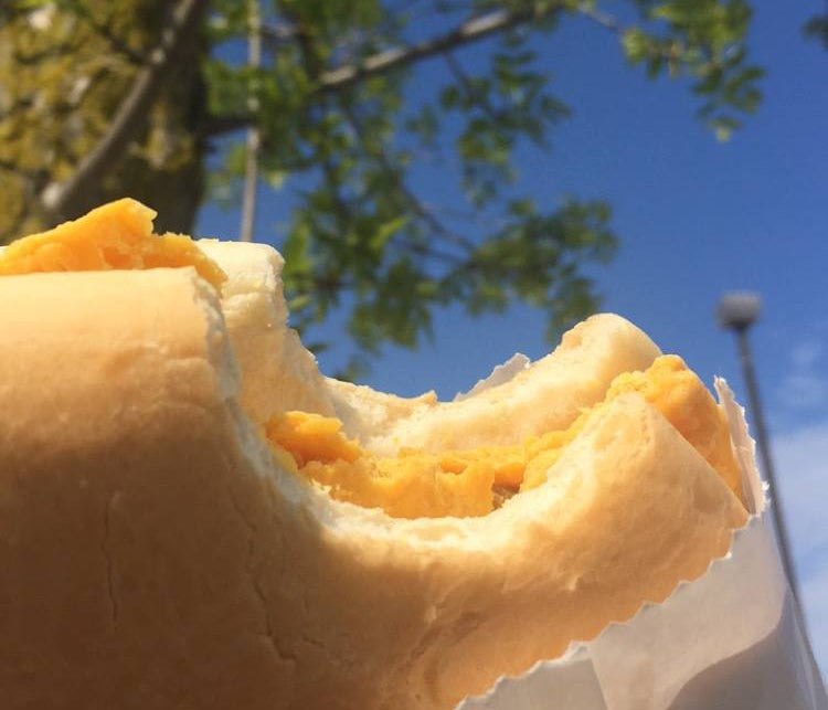 Our Delicious Patty and Coco Bread for Lunch!!
